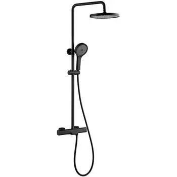 Душевая стойка Gappo G2495-76 с термостатом, черная
