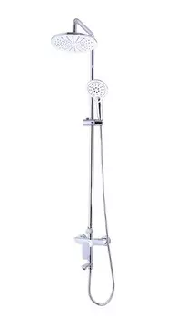 Душевая стойка Grocenberg Shower GB7009WC белый/хром