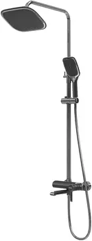 Душевая стойка Grossman Alba 500.K35.06.100/210 хром/черная