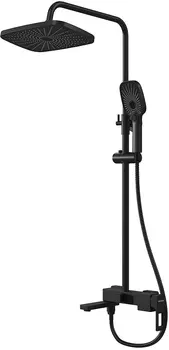 Душевая стойка Grossman Pragma 500.K35.03.210 черная матовая