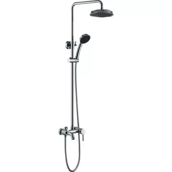 Душевая стойка Haiba HB2407 с изливом и смесителем