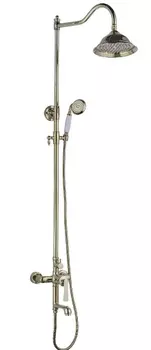 Душевая стойка Haiba HB24181-5 с изливом и смесителем