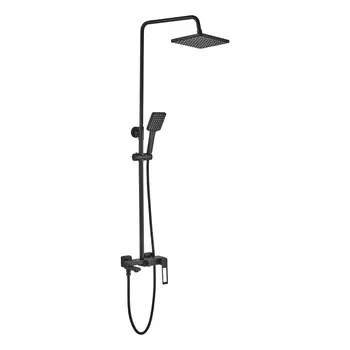 Душевая стойка Haiba HB24817-7 черная матовая