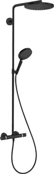 Душевая стойка Hansgrohe Raindance Select S Showerpipe 240 1jet P 27633670 с термостатом, черный