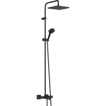 Душевая стойка Hansgrohe Vernis Shape Showerpipe 240 1jet с термостатом, с изливом