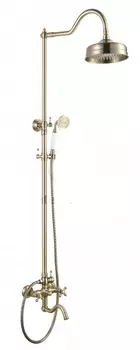 Душевая стойка Kaiser Carlson Style 44482-1, бронза