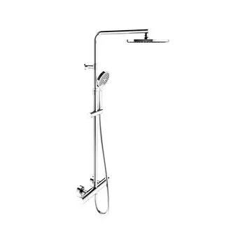 Душевая стойка Keuco Plan Blue 53926 012321 с термостатом, хром