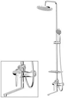 Душевая стойка Lemark LM0462CF