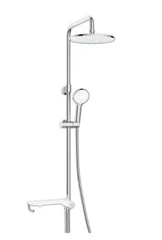 Душевая стойка Lemark LM8810C с регулируемой высотой штанги