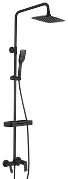 Душевая стойка Lemark Tropic LM7002BL черный