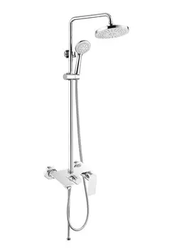 Душевая стойка Orange Berni M09-911cr со смесителем