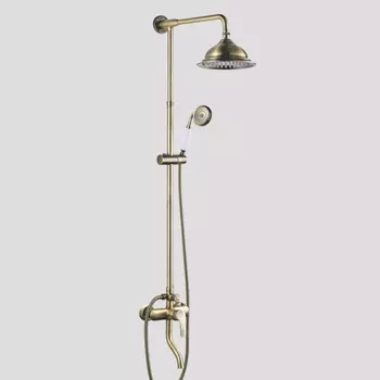 Душевая стойка Oute T9604Q, бронза