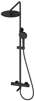 Душевая стойка Panta Thermostatic PT739902MB черный матовый
