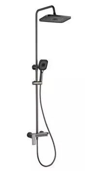 Душевая стойка Профсан Серия-803 PSM-803-82GA графит