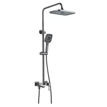 Душевая стойка Raffine F3696T оружейная сталь