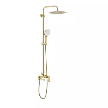 Душевая стойка Raglo R10.24.03 золотой сатин