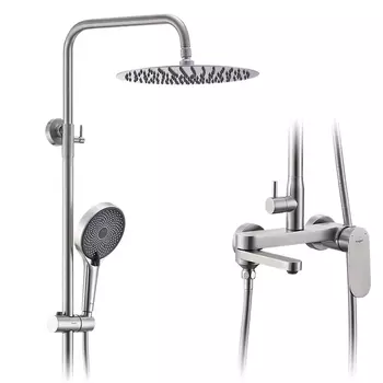 Душевая стойка Raglo R10.24.05 сатин