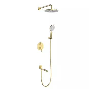 Душевая стойка Raglo R20.27.03 золотой сатин