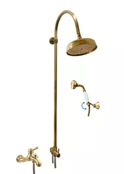 Душевая стойка Rav Slezak Labe L054.5/3SM бронза