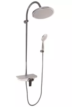 Душевая стойка Rav Slezak Murray MU182.5/3 белый/хром