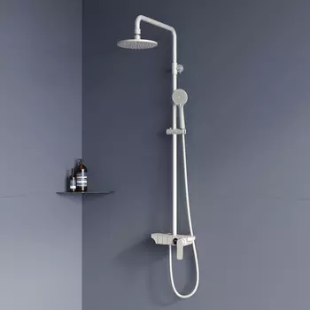 Душевая стойка RGW SP-33W белая