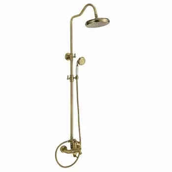 Душевая стойка Rose R0136Q бронза