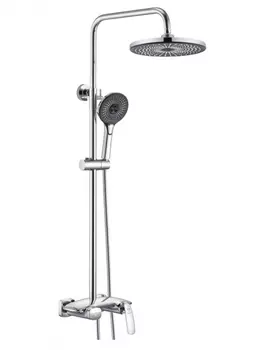 Душевая стойка Rose R1136 хром