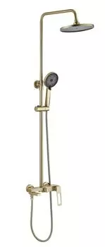 Душевая стойка Savol S-009045C со смесителем, бронза