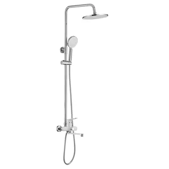 Душевая стойка Savol S-600608AW, белая, хром