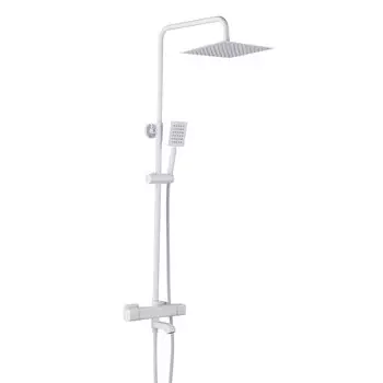 Душевая стойка Shevanik S3096C белая