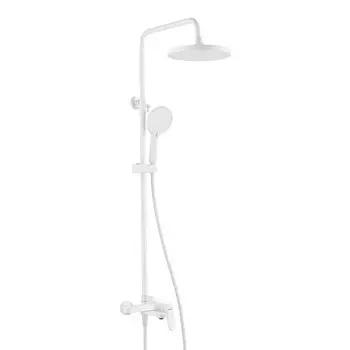 Душевая стойка Shevanik S4336C белая