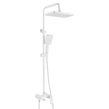 Душевая стойка Shevanik S4536C белая