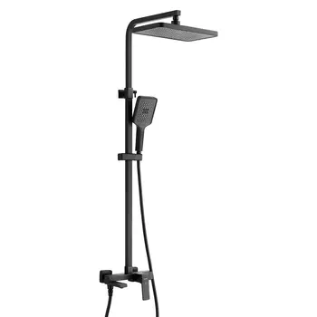 Душевая стойка Shevanik S4636H черная