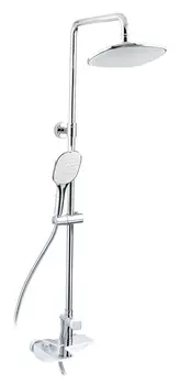 Душевая стойка Timo Helmi SX-1070/00-16 chrome/white