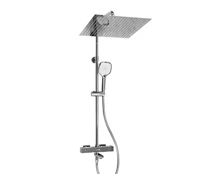 Душевая стойка WasserKRAFT A199.119.065.087.CH Thermo хром