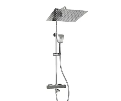 Душевая стойка WasserKRAFT A199.119.126.087.CH Thermo хром