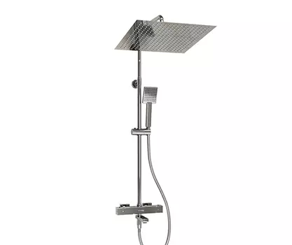 Душевая стойка WasserKRAFT A199.119.141.087.CH Thermo хром