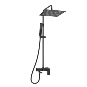 Душевая стойка WasserKRAFT Abens A277.162.218.BM со смесителем