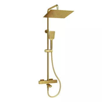 Душевая стойка WasserKRAFT Aisch 5500 A199.260.201.BG Thermo с термостатом