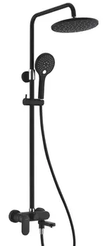 Душевая стойка WasserKRAFT Elbe A17401 черная