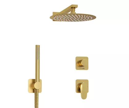 Душевая стойка WasserKRAFT Havel A3651.282.180.259.285.194.286 золото матовое