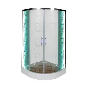 Душевое ограждение Deto С01 LED