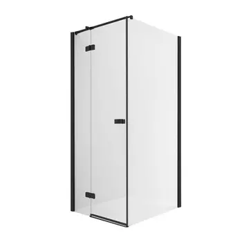 Душевое ограждение NEW TRENDY Reflexa Black EXK-1334/EXK-0296