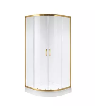 Душевое ограждение Niagara Nova NG-6407-08 GOLD 100x100x190