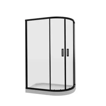 Душевое ограждение Niagara Nova NG-6821-08 BLACK 120x80x190