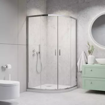 Душевое ограждение Radaway Alienta A 90х90 хром/прозрачное