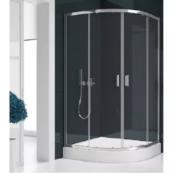 Душевое ограждение Radaway Alienta E 80х90 хром/прозрачное