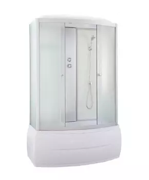 Душевой бокс Parly BNE150 BNE150FR профиль хром матовый