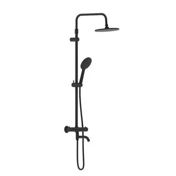 Душевой гарнитур Damixa Jupiter 977810300 черный