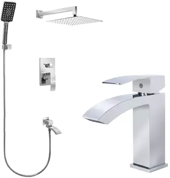 Душевой гарнитур Grocenberg GB5007CR+GB2007CR